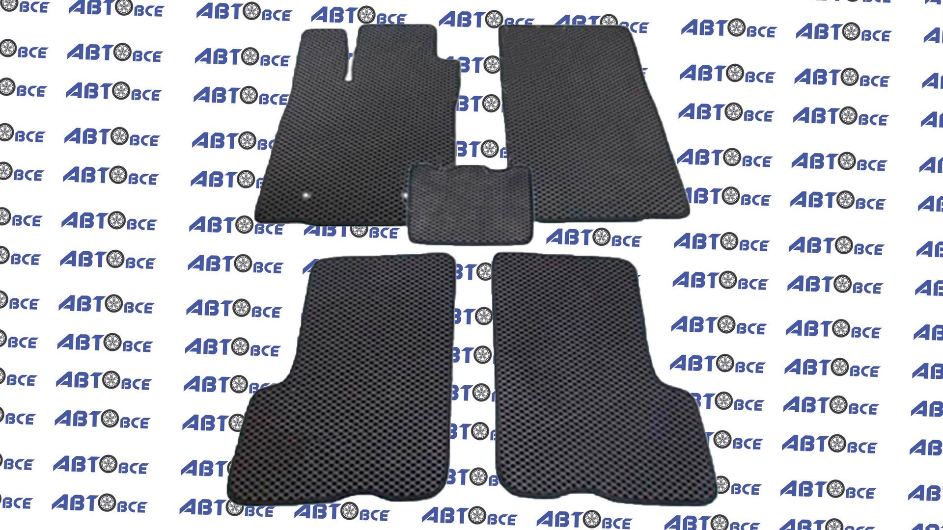 Коврики салона Matiz красный/красный (с 2000г Нового Образца) EVA